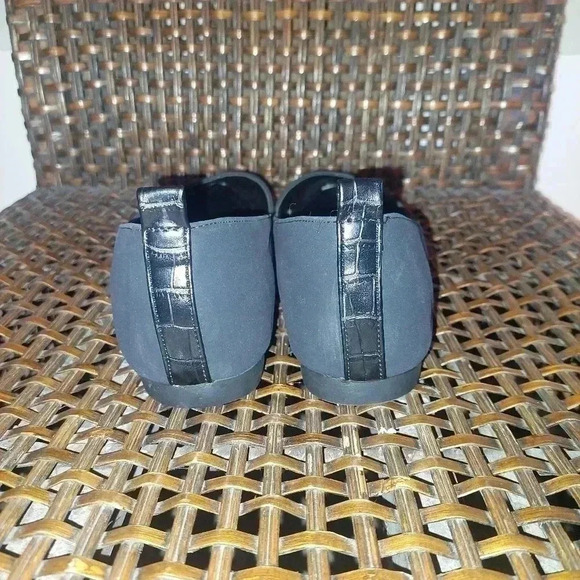 NWOB Ccocci Vera Pointed Toe Flat Black Size 8.5 - Picture 4 of 7